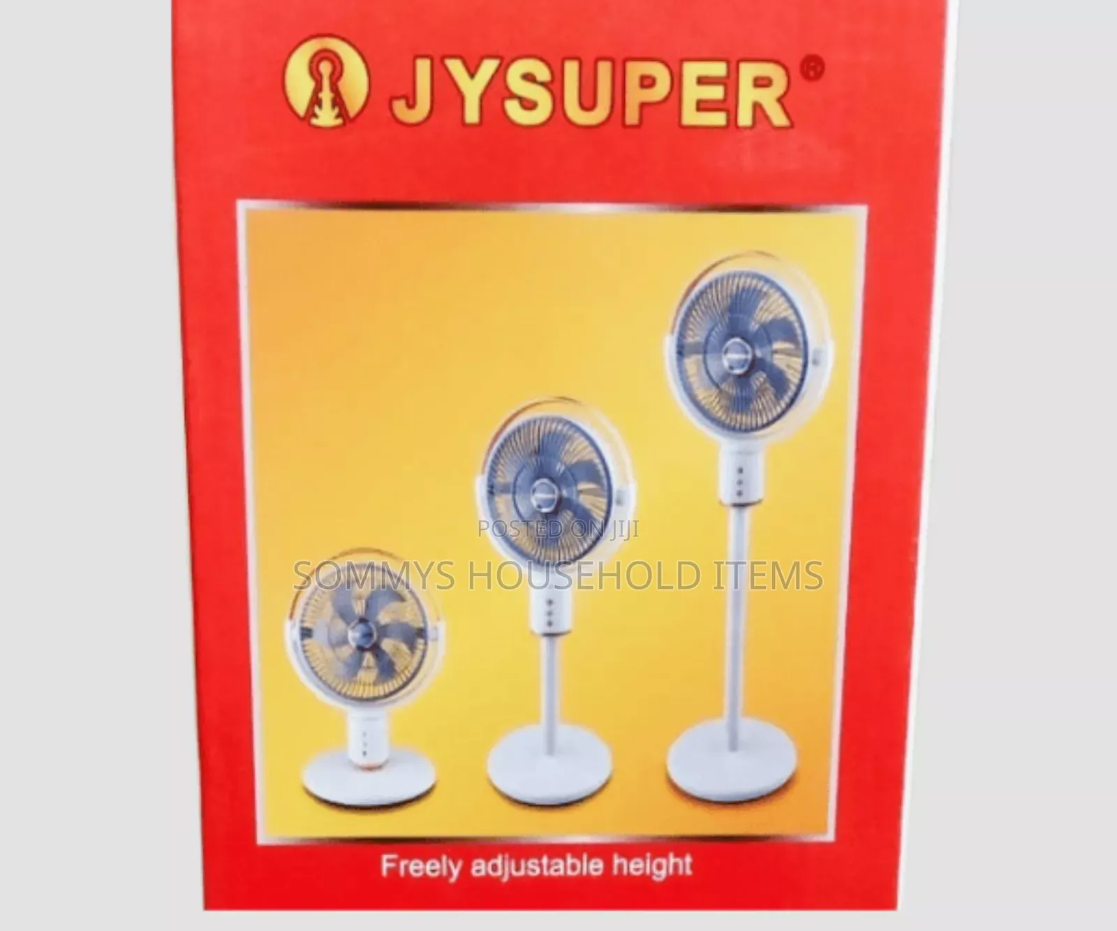 12" Rechargeable Fan