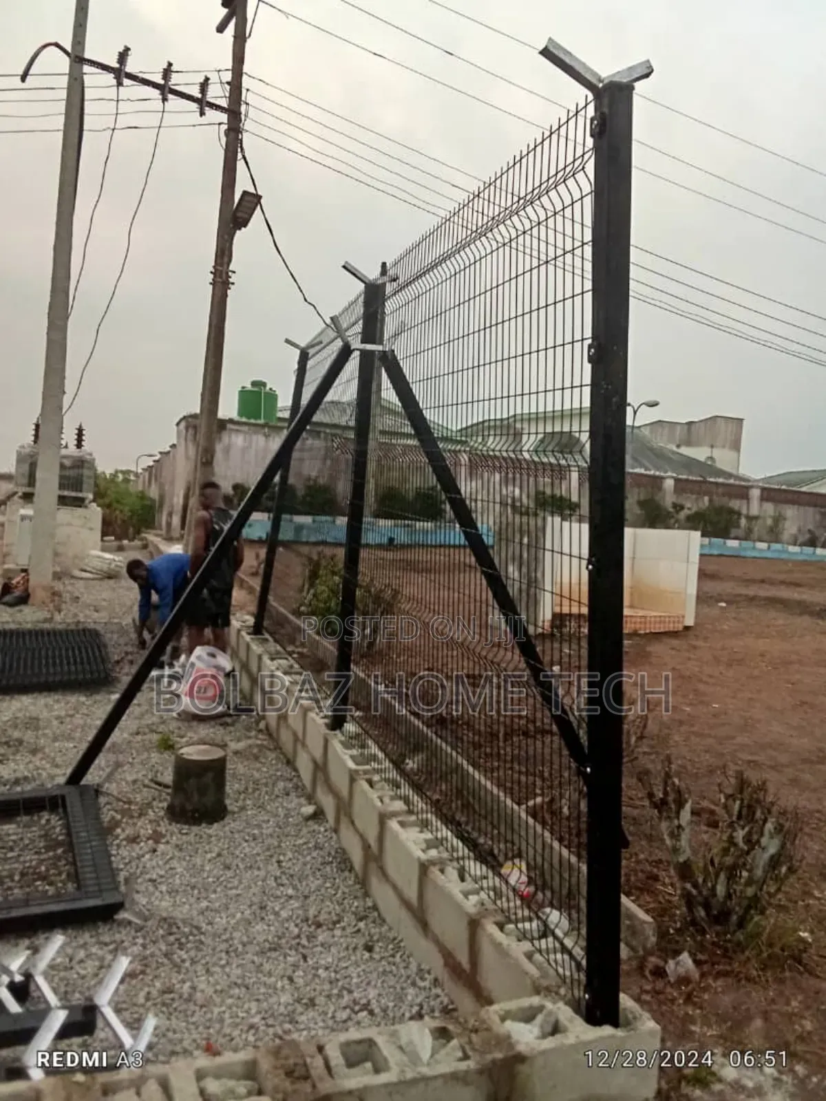 Finger Panel Mesh; 2'×4' Holes, 2.4m Height by 2.7m Length