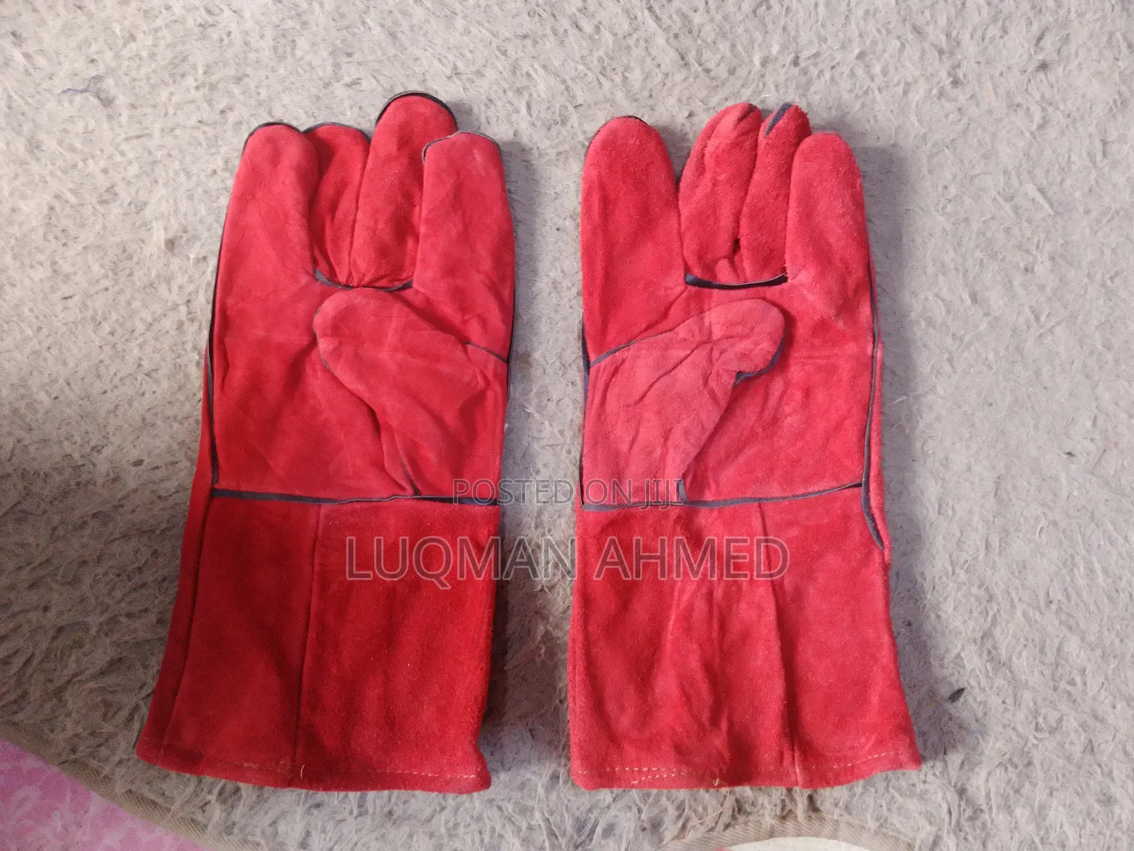 Leather Safety Gloves