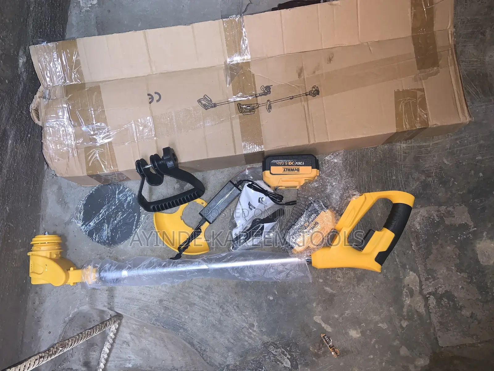 Cordless Brush Cutter and Trimmer(136v 6.0ah)