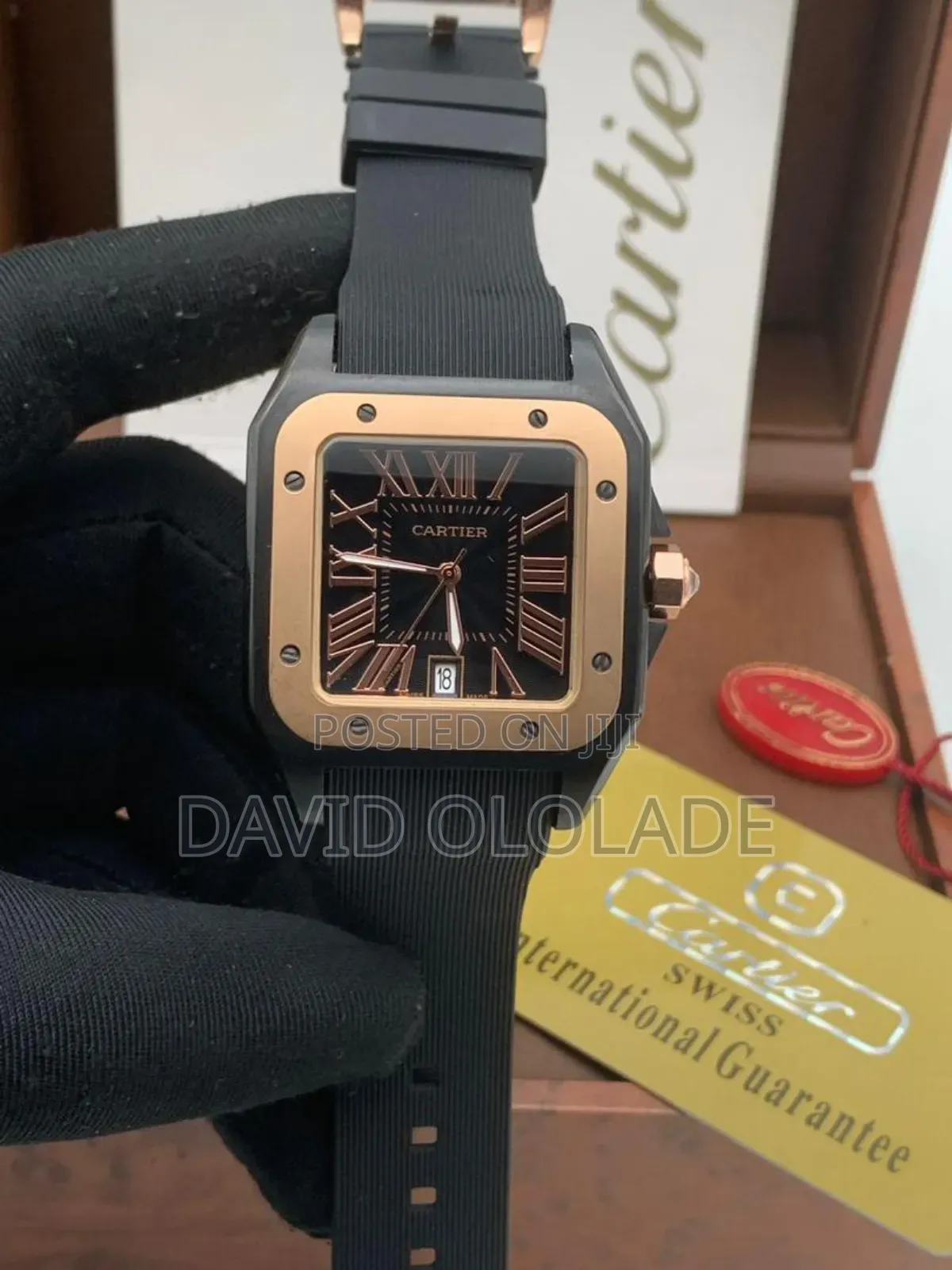 Cartier Rubber Watch