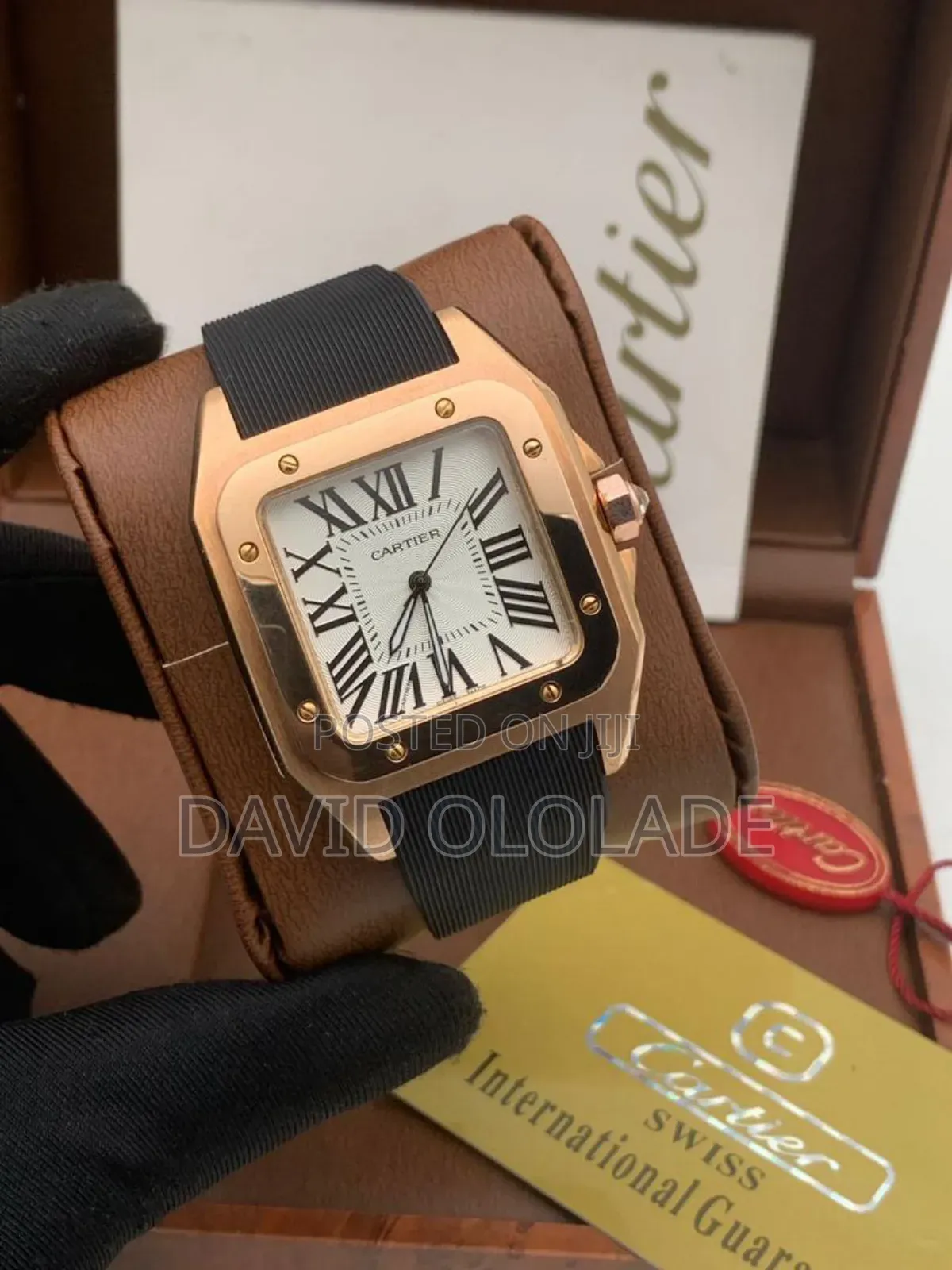 Cartier Rubber Watch