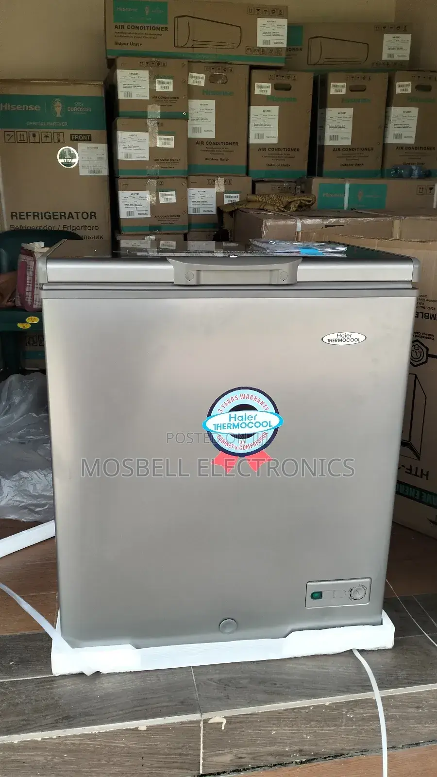 Haier Thermocool 150litres Silver