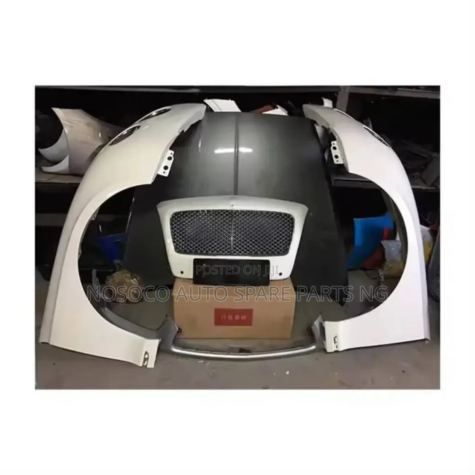 Fender and Bonnet and Front Grill Bentley