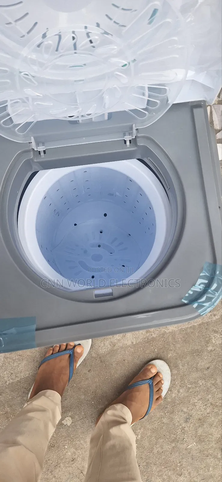 Original Hisense Top Load Manual (5kg) Washing Machine 1year