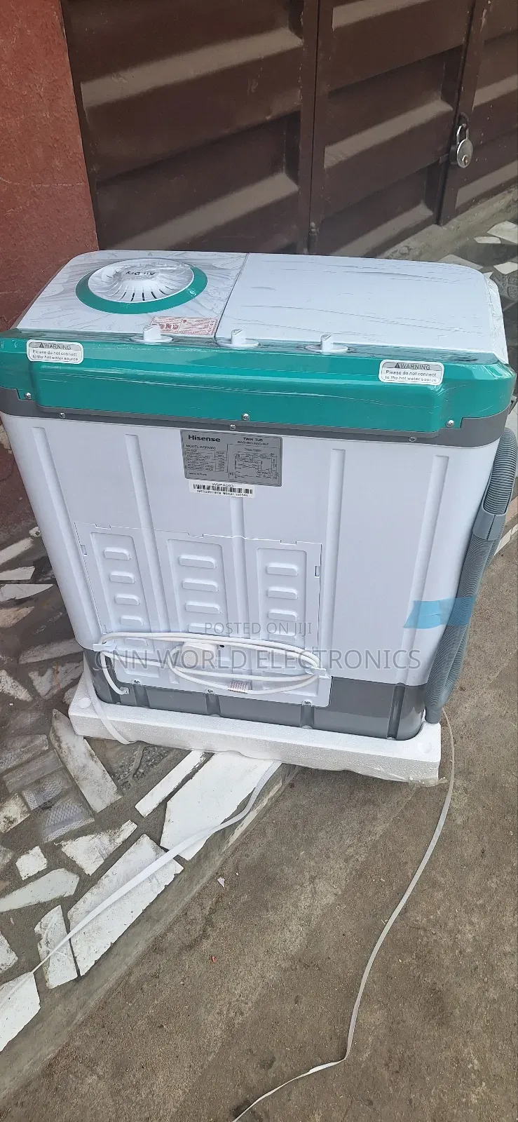 Original Hisense Top Load Manual (5kg) Washing Machine 1year