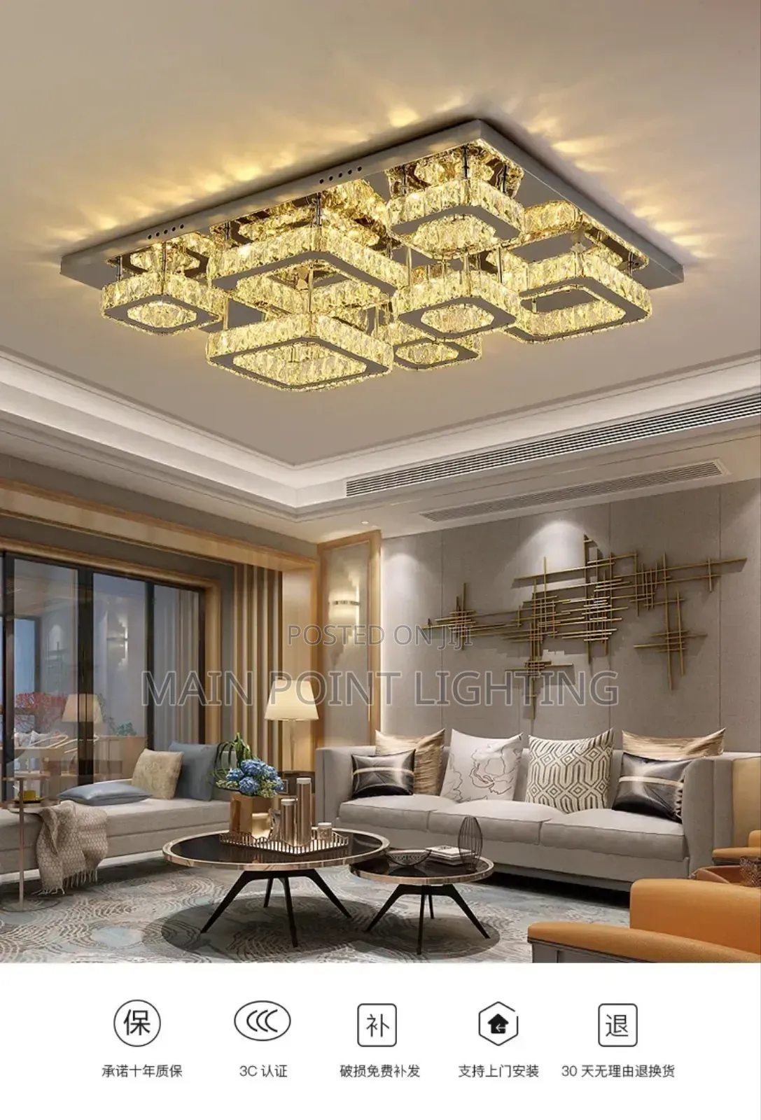 Crystal Chandelier Light