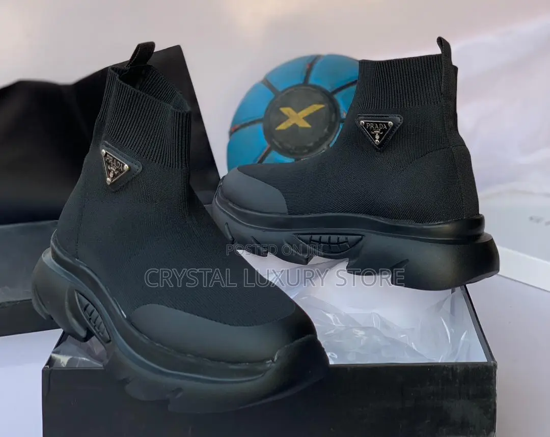 Prada Quality Luxury Men Boots