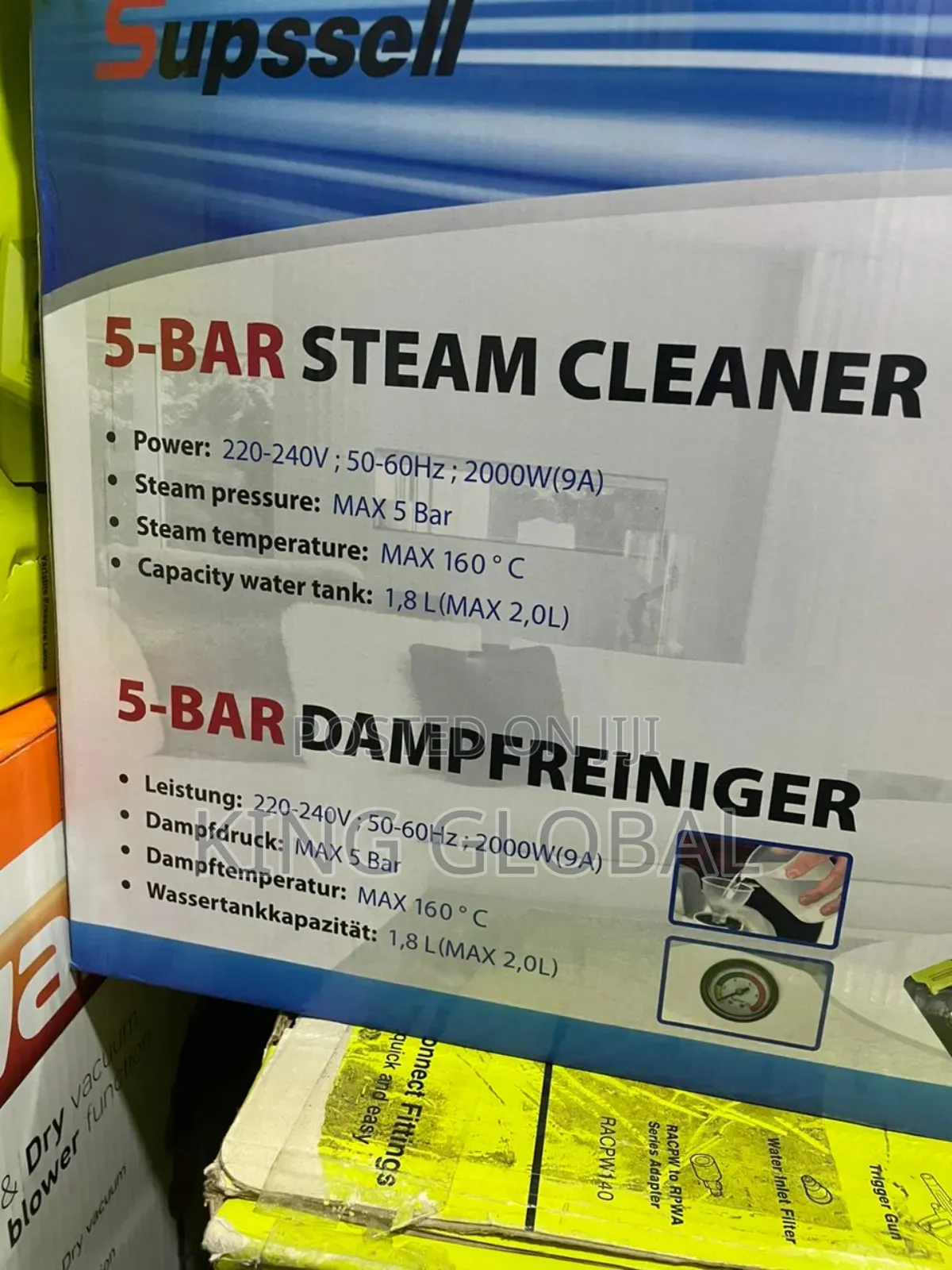 High Quality Multi Steam Cleaner Electric
