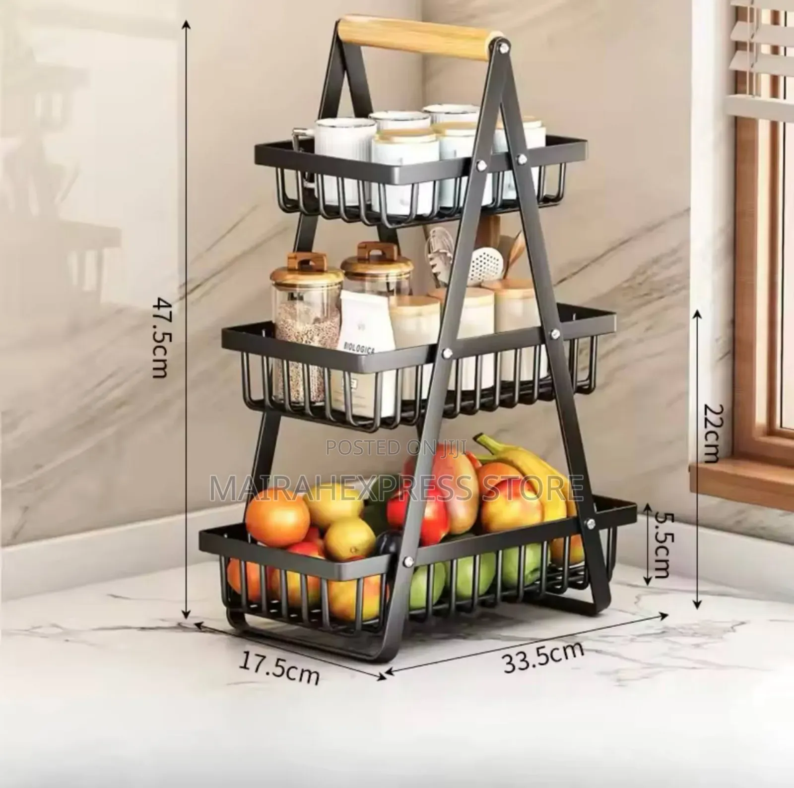3 Tier Fruits Basket