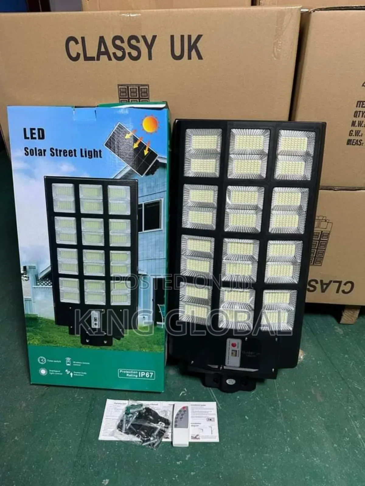 Original Quality Solar Street Lights 24 Eyes Sukhig