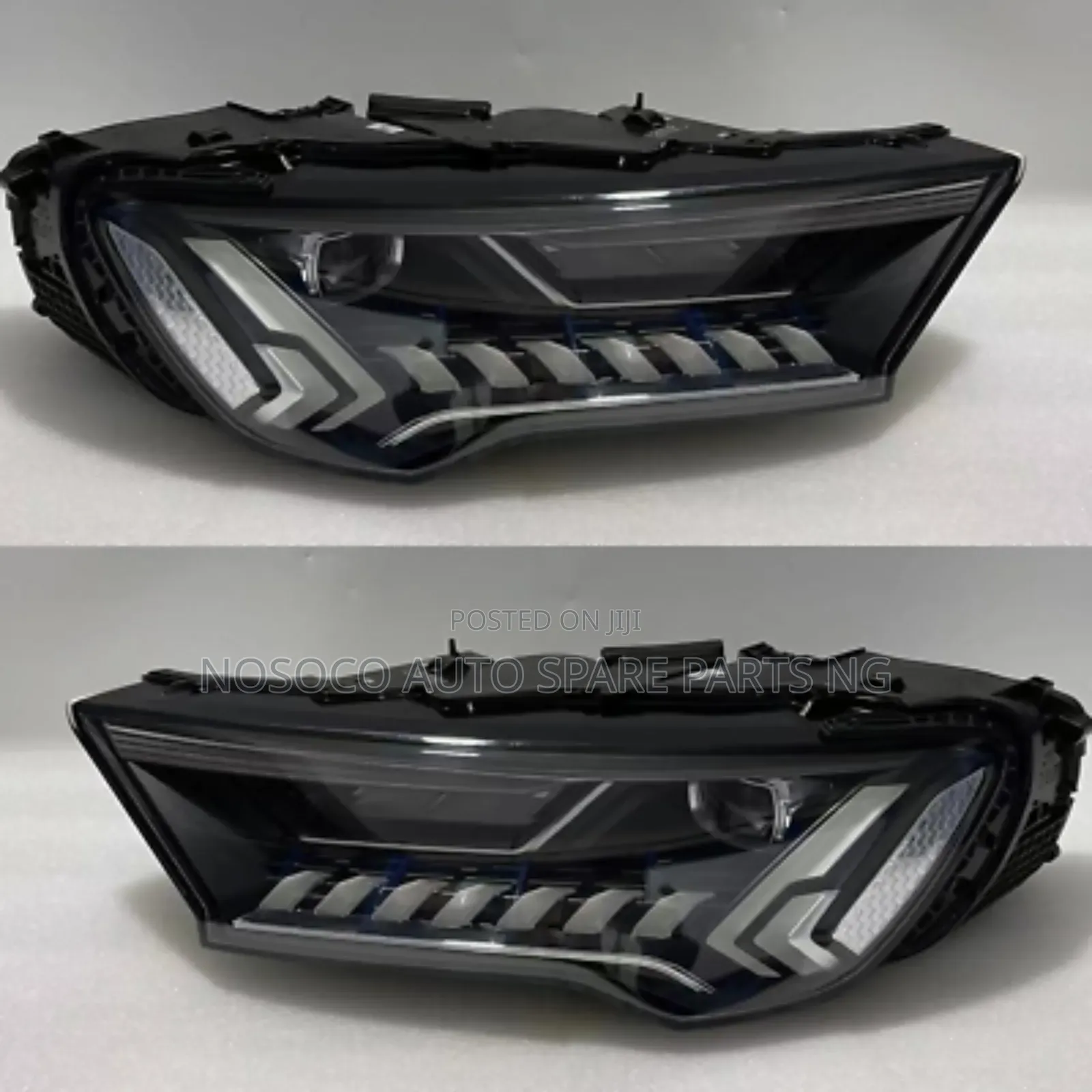 Set Of Head Light Audi Q7 2022 And 2024