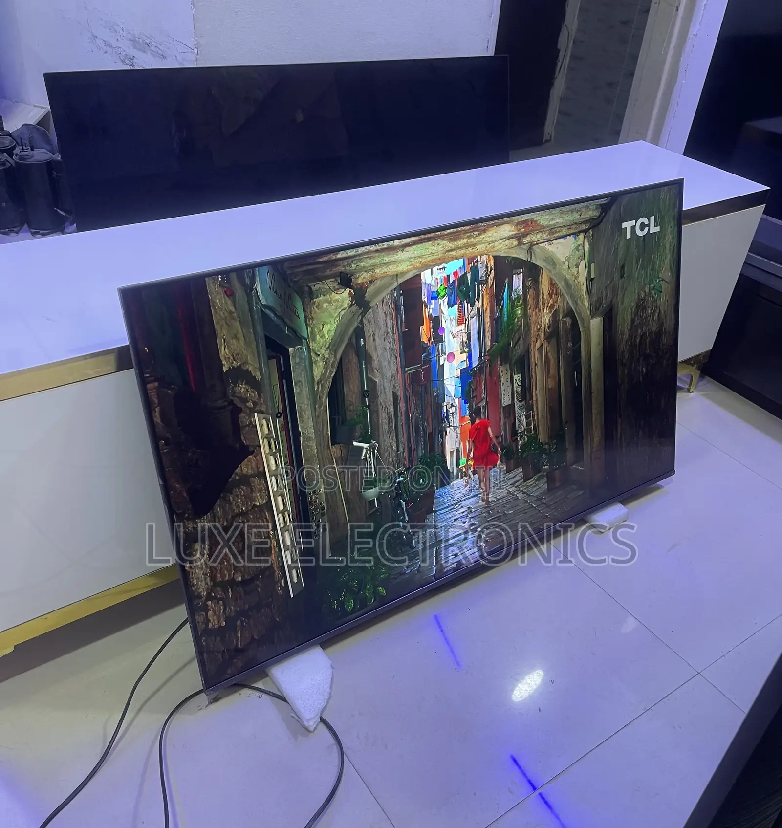 50 Inches Made In Europe TCL QLED 4K Frameless Android Tv