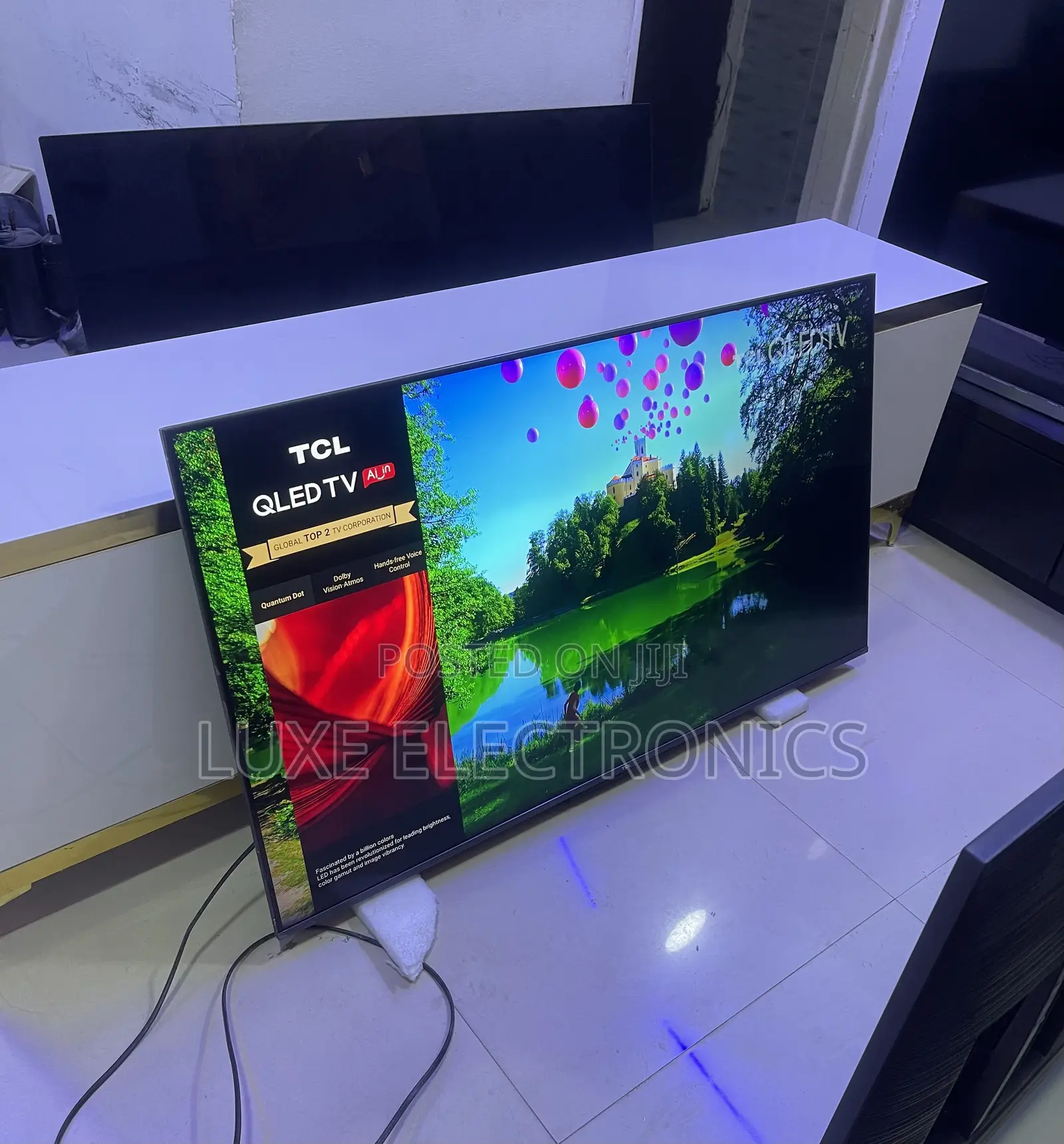 50 Inches Made In Europe TCL QLED 4K Frameless Android Tv