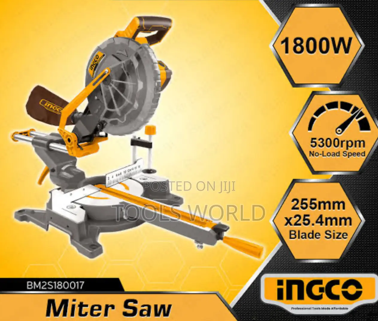 Miter Saw 1800watt Woodworking Sliding Dual Rail Mitre Saw