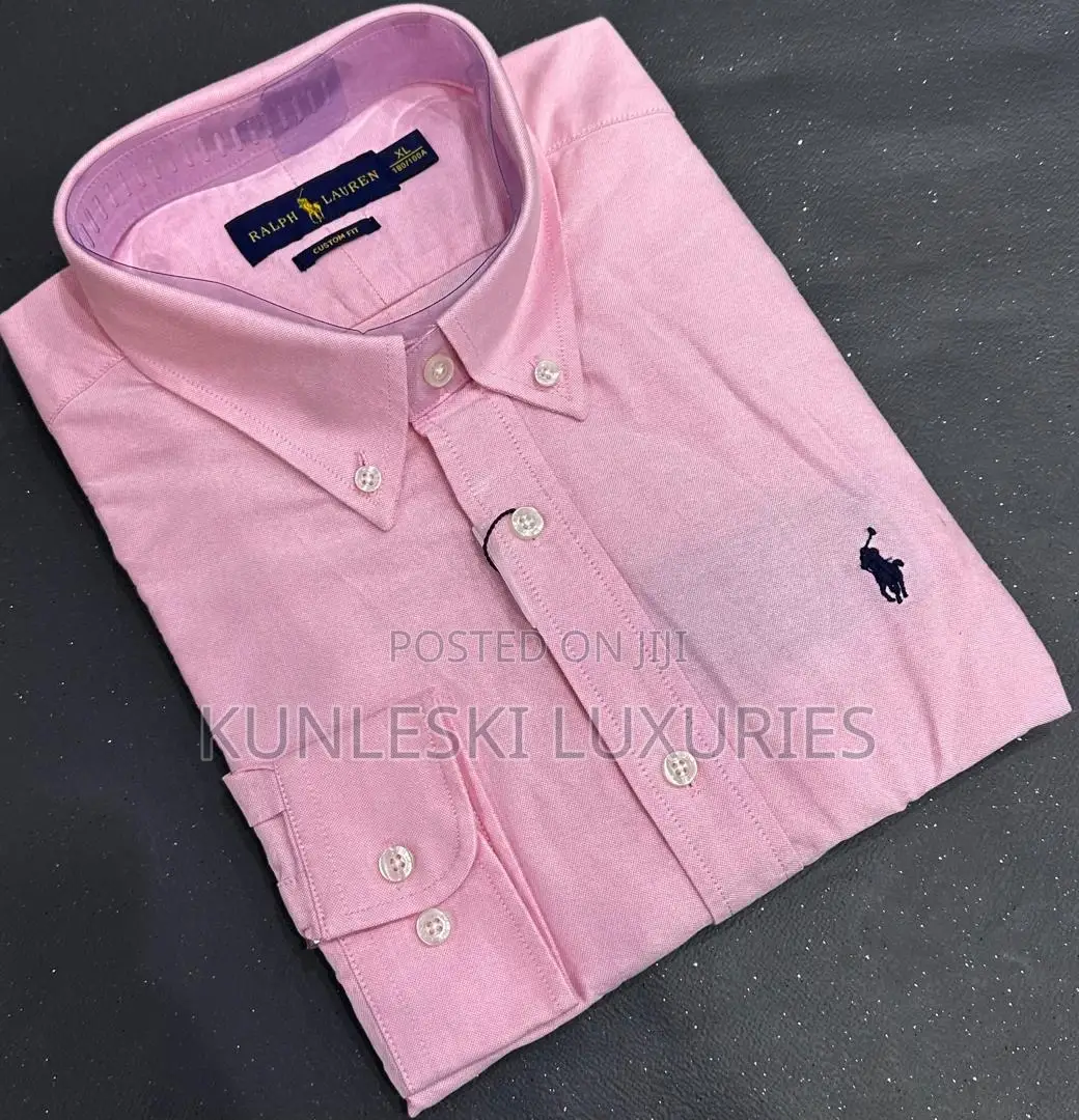Original Polo Ralph Lauren Plain Shirt Collections For Men