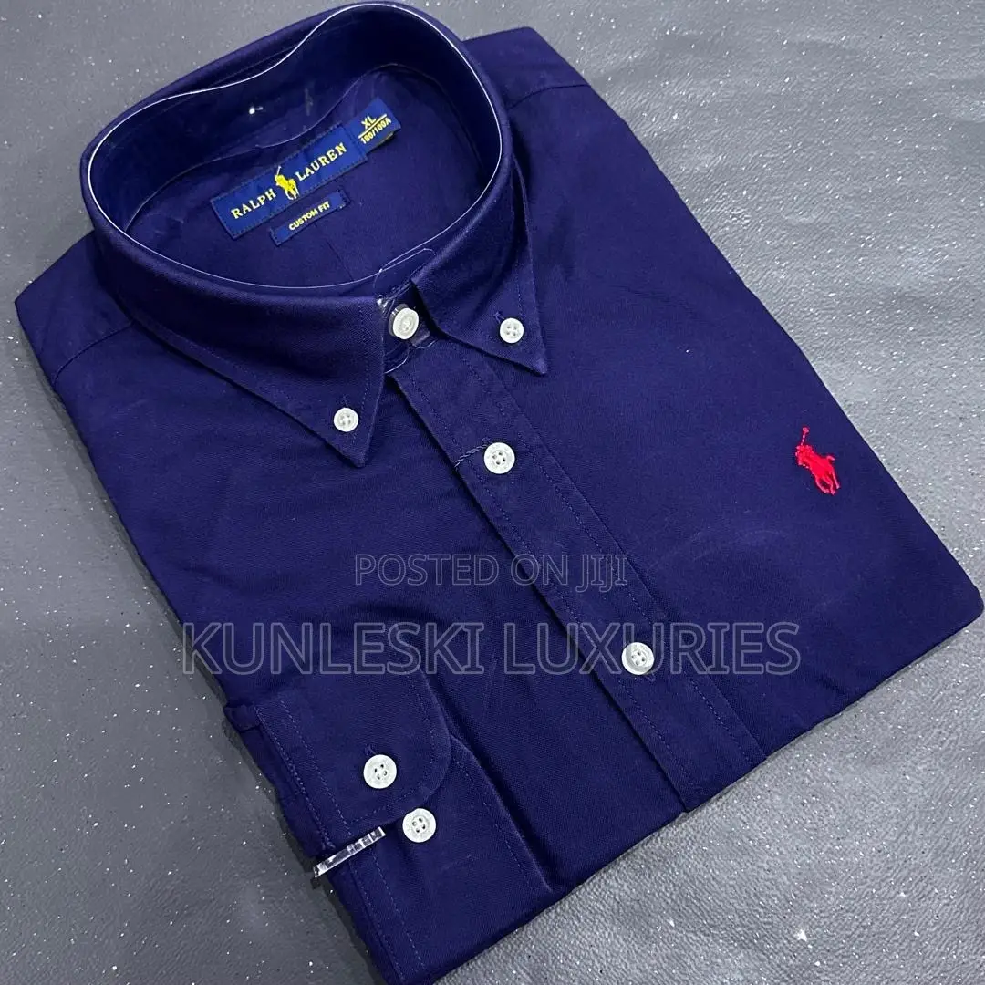 Original Polo Ralph Lauren Plain Shirt Collections For Men