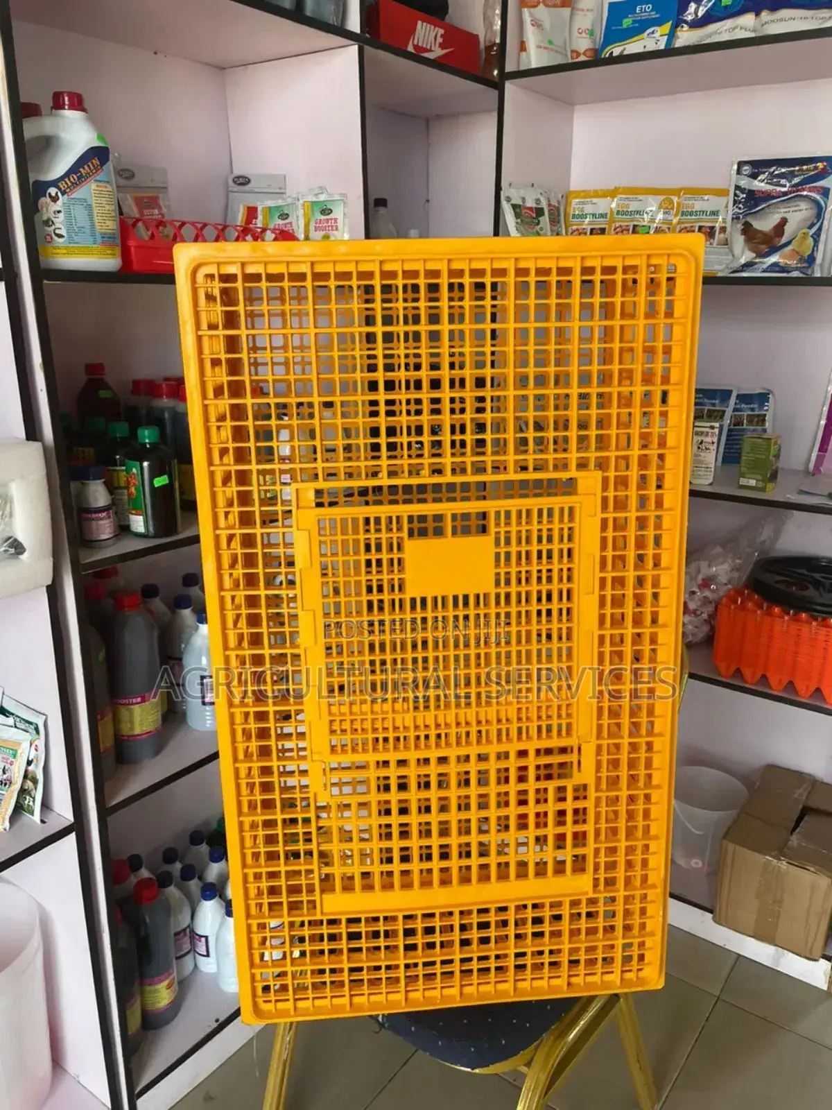 Yellow Transport Cage