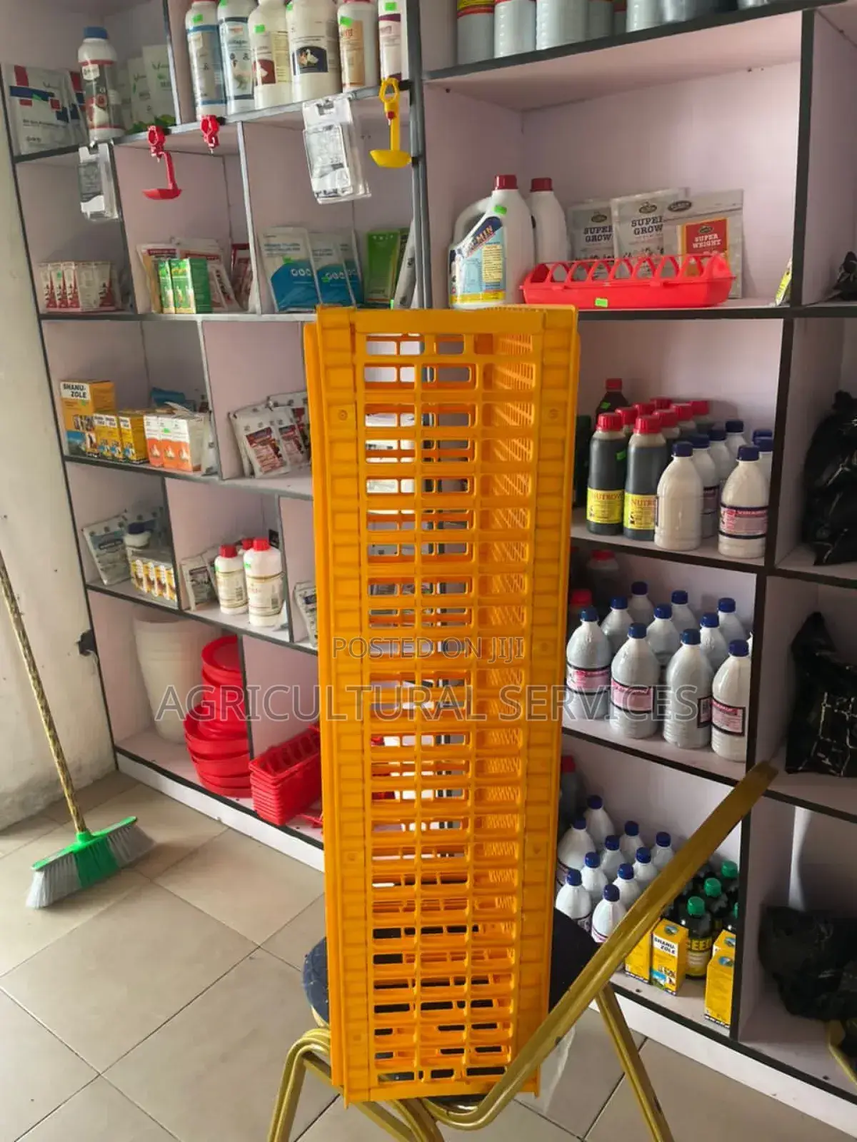 Yellow Transport Cage