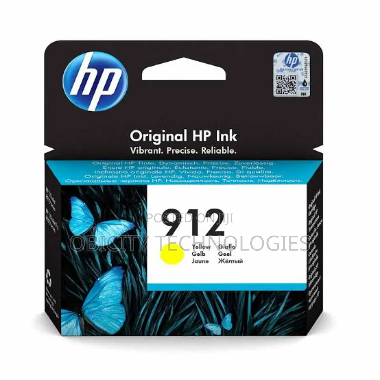 Hp 912 Yellow Original Ink Cartridge