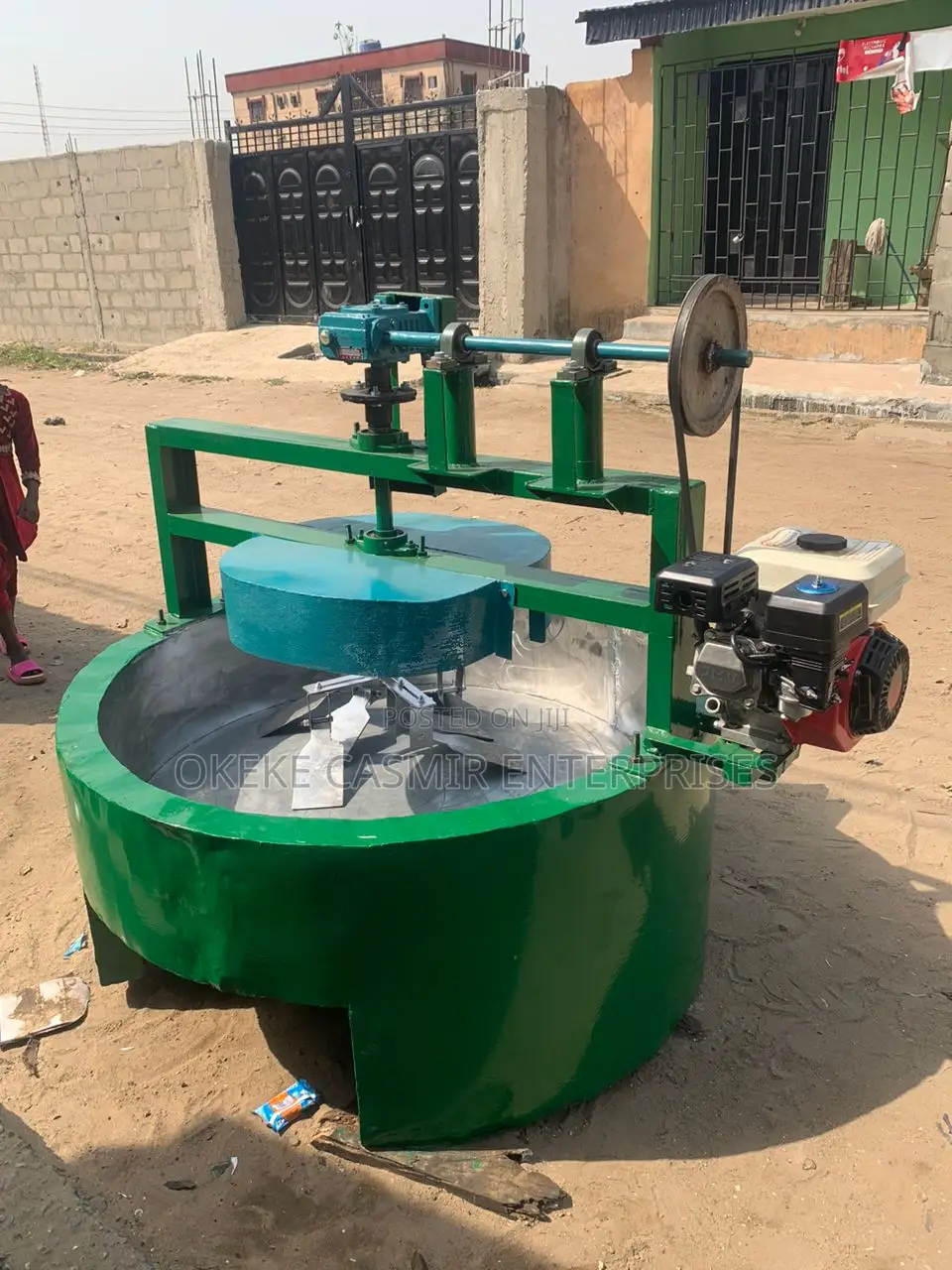 Garri Fryer Machine Custom Made.