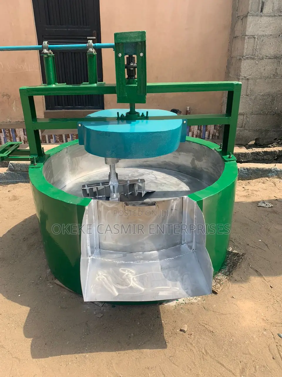 Garri Fryer Machine Custom Made.