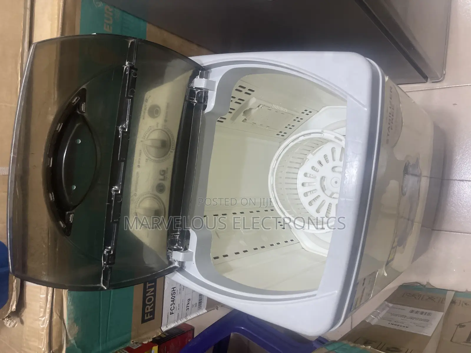 1month Used LG Single Washing Machine It as Dryer Addition