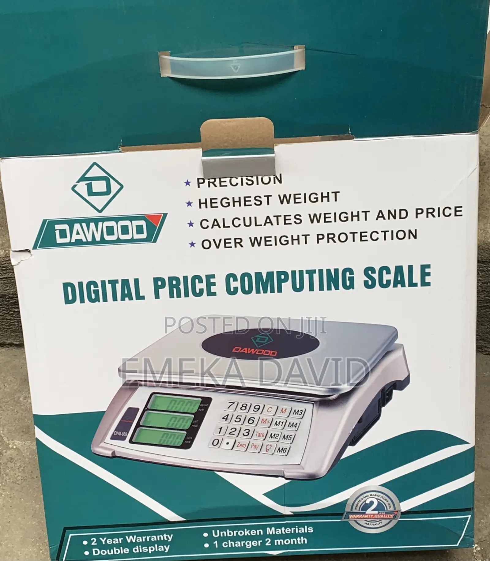 Dawood Digital Price Computer Scale 40kg