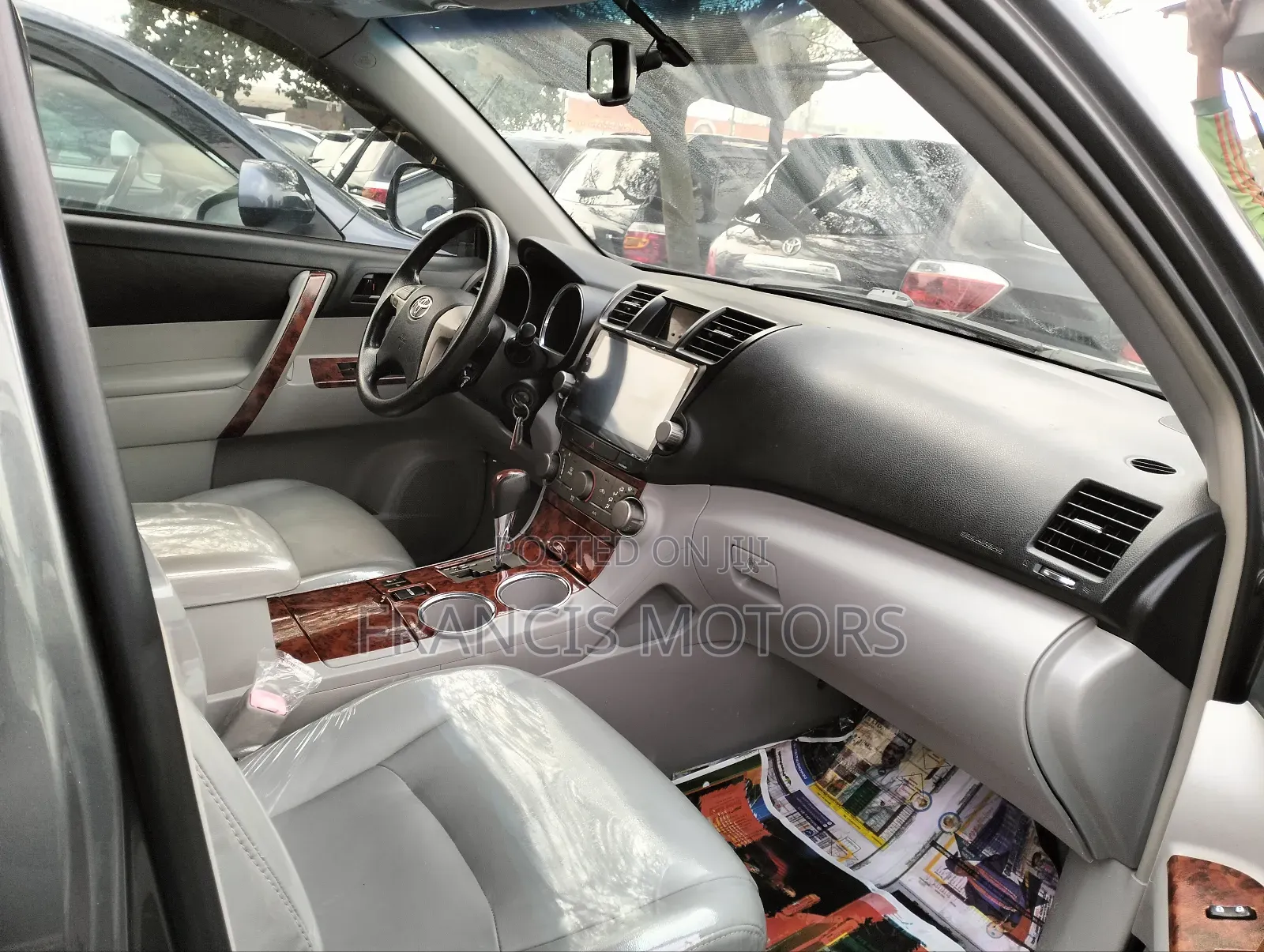 Toyota Highlander 4x4 2009 Gray