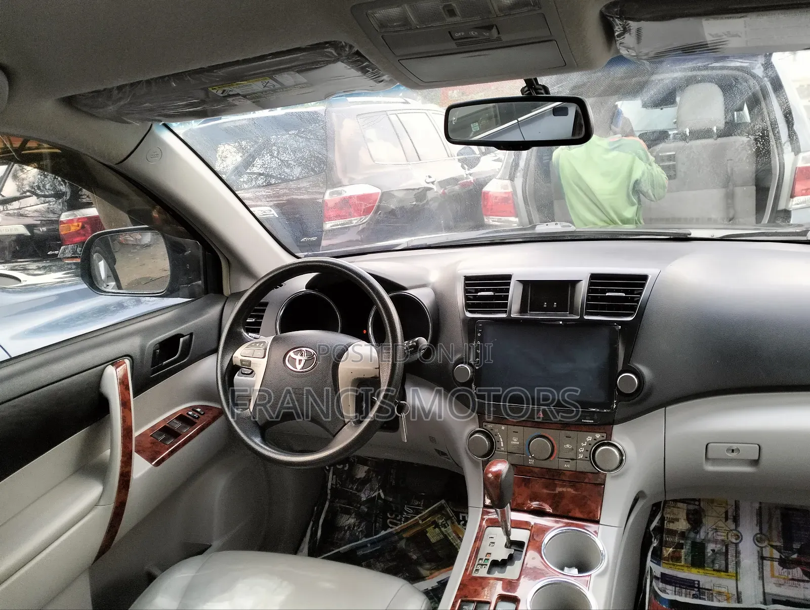 Toyota Highlander 4x4 2009 Gray