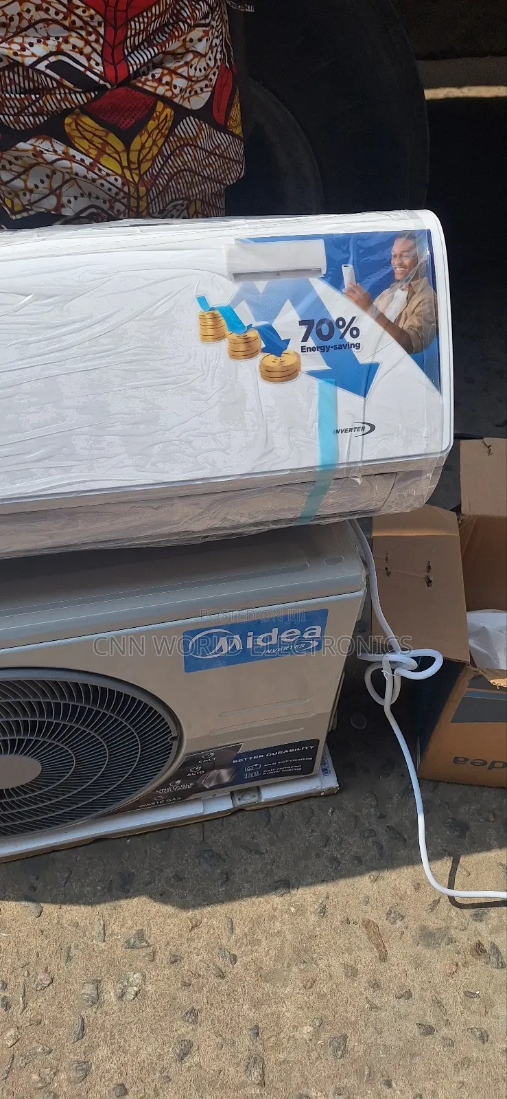 Newmidea Inverter Split Ac Copper(1hp) Fastcooling With Kit