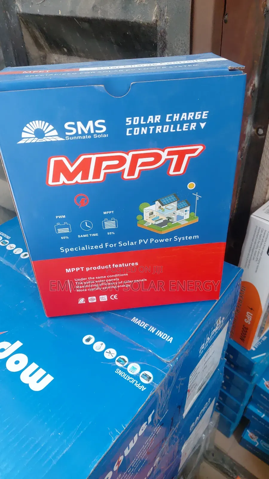 SMS Charger Controller MPPT 60ah