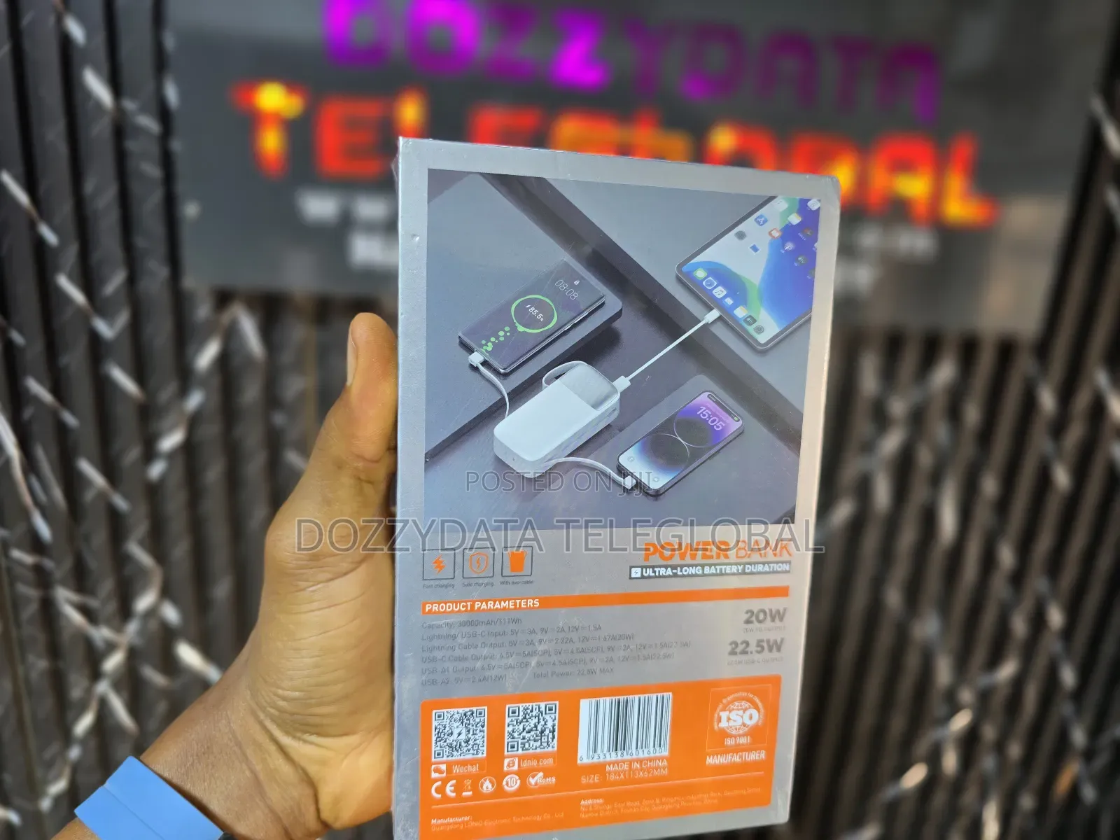 Ldnio 30000mah 22.5W Power Bank