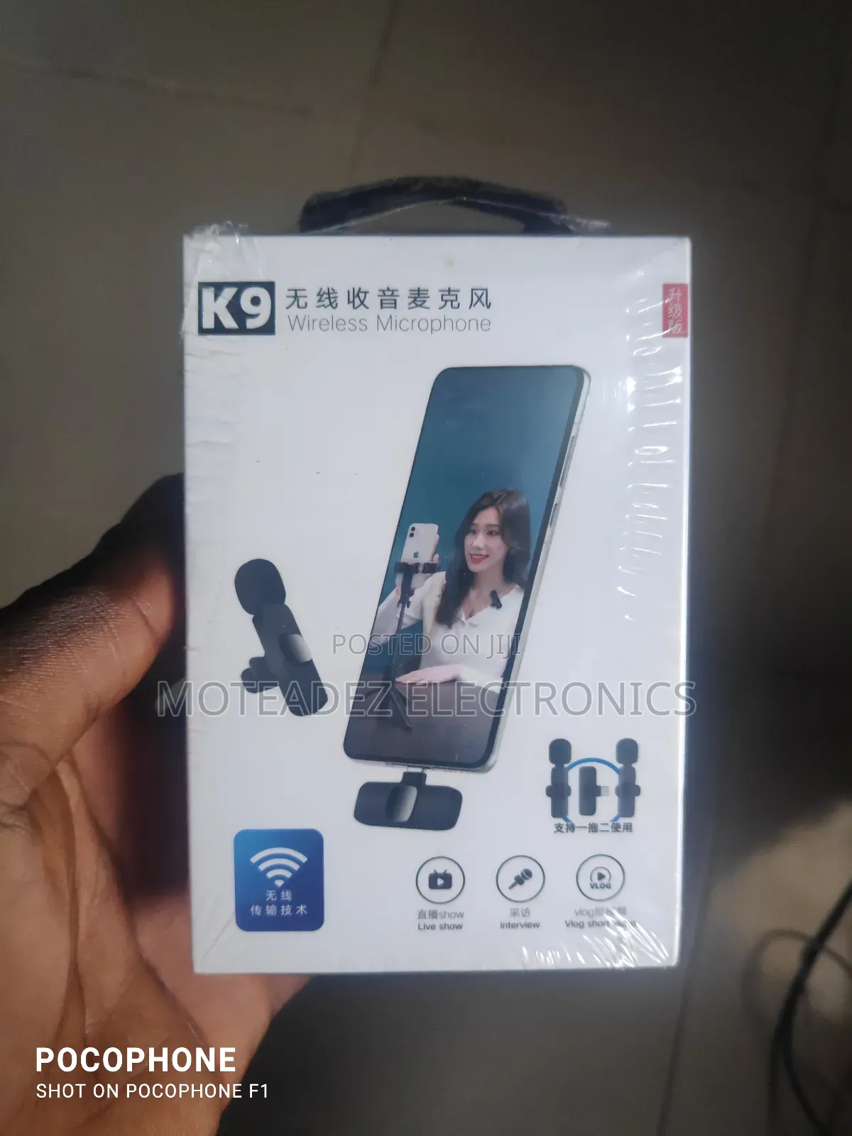 2 in 1 Dual Wireless Microphone for iPhone and Type C