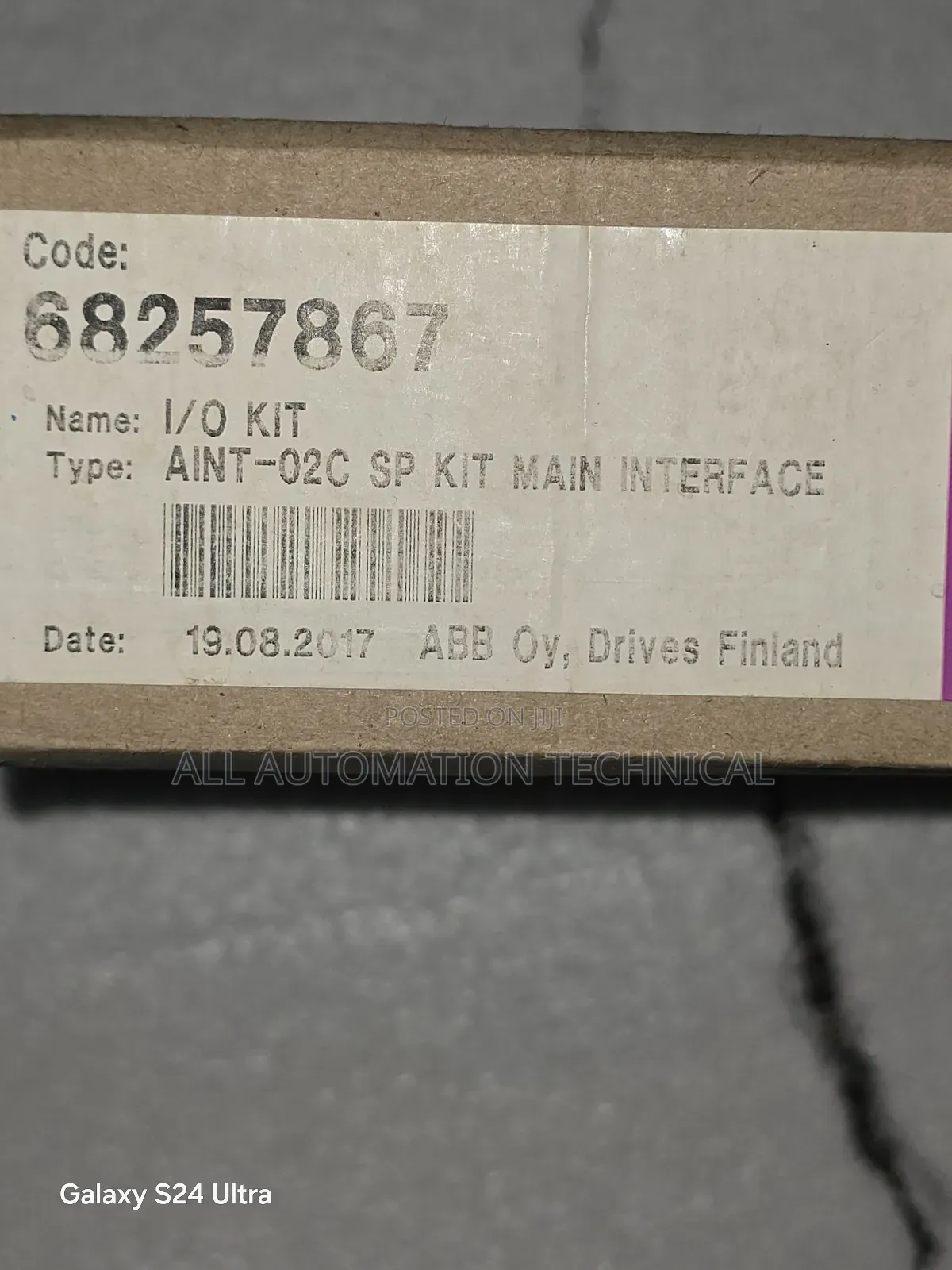 Abb | 68257867 | Aint-Oic | Main Interface Board