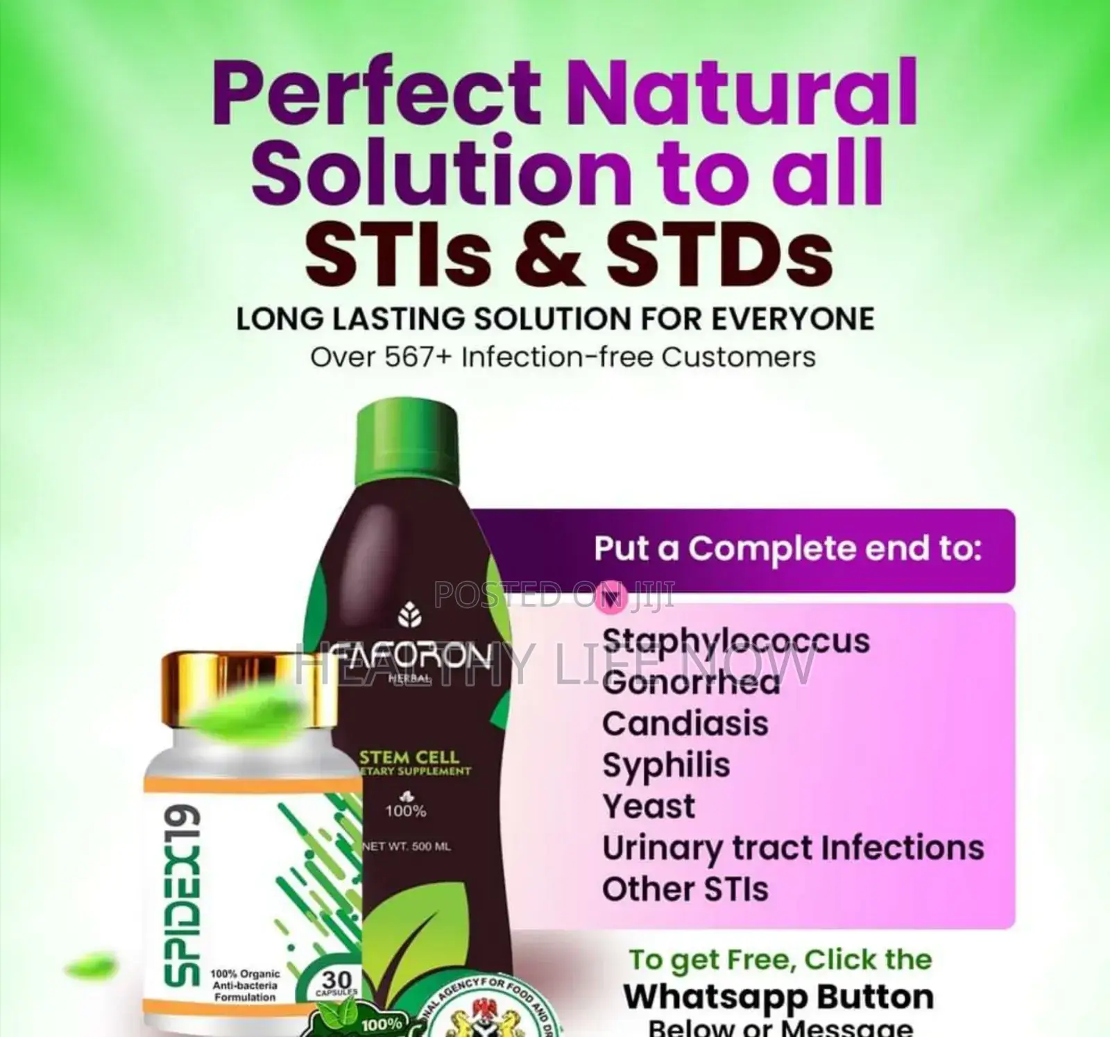 Spidex19 And Faforon Perfect Organic Wellness
