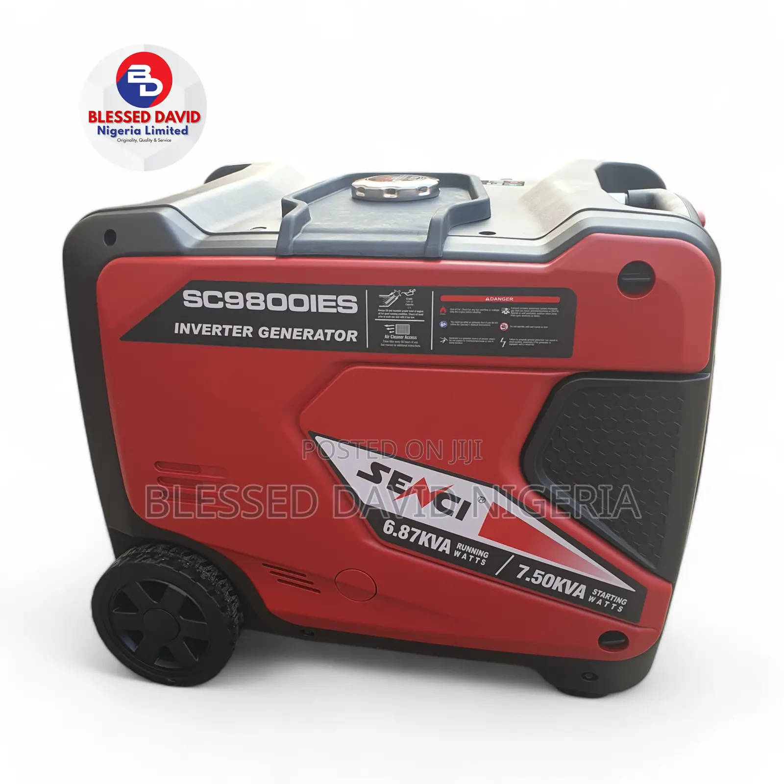 Senci Sc9800ies Silent Remote Petrol Inverter Generator