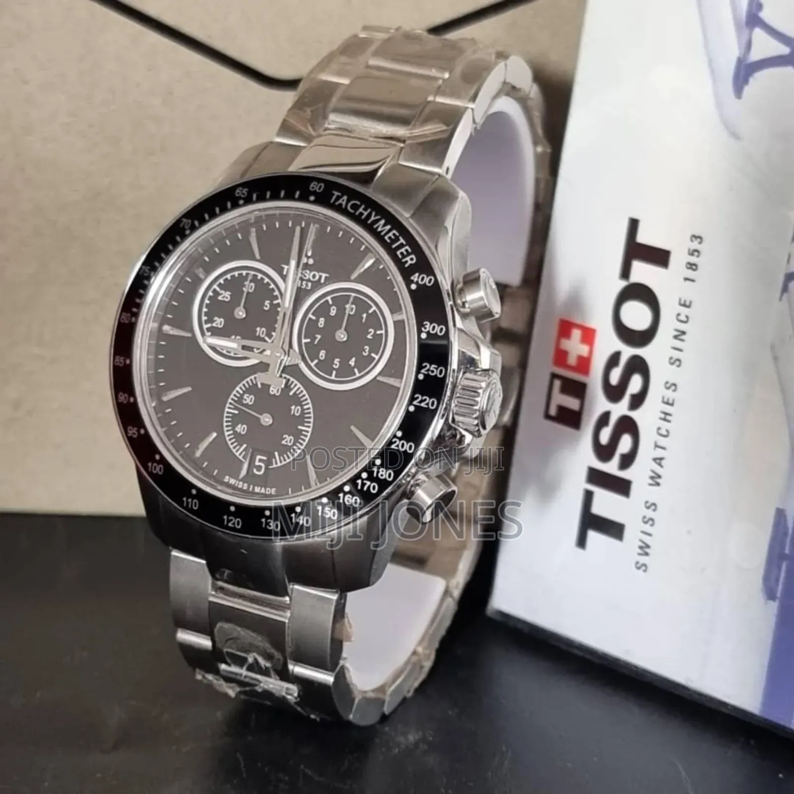 Authentic Tissot Black Dial Watch