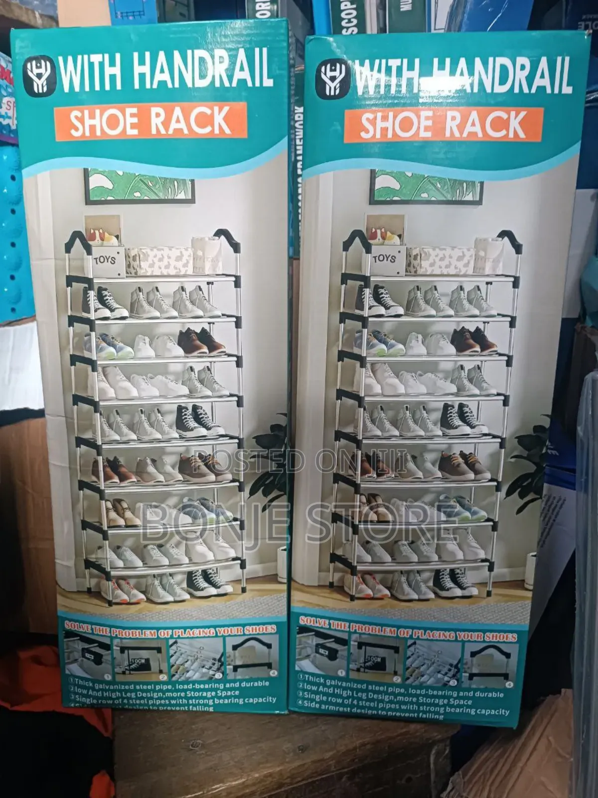 8 Layers 
Large Capacity Shoe Rack Multi-Layer Shoe Storage