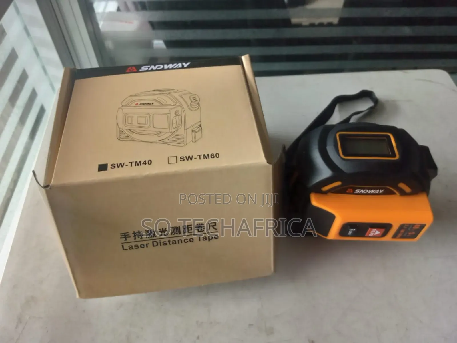 Sndway 2 in 1 Laser Tape 40M