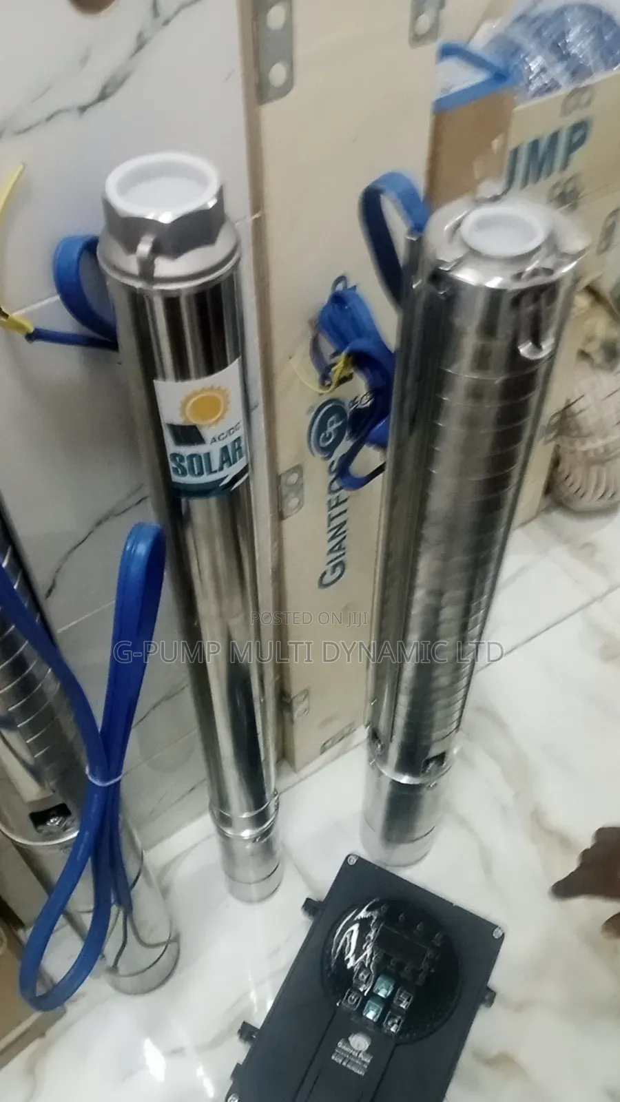 The GIANTFOS Solar Submersible Pump Stil Available In Bunke