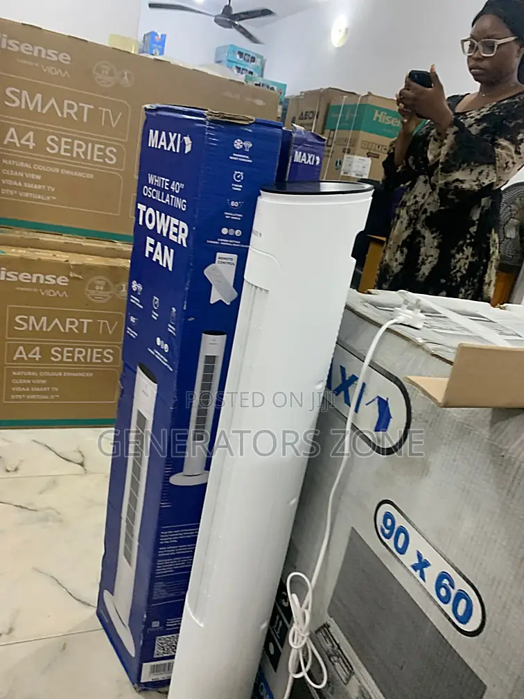Efficient Maxi Fan(40 Inch Oscillating Tower Fan+Remote
