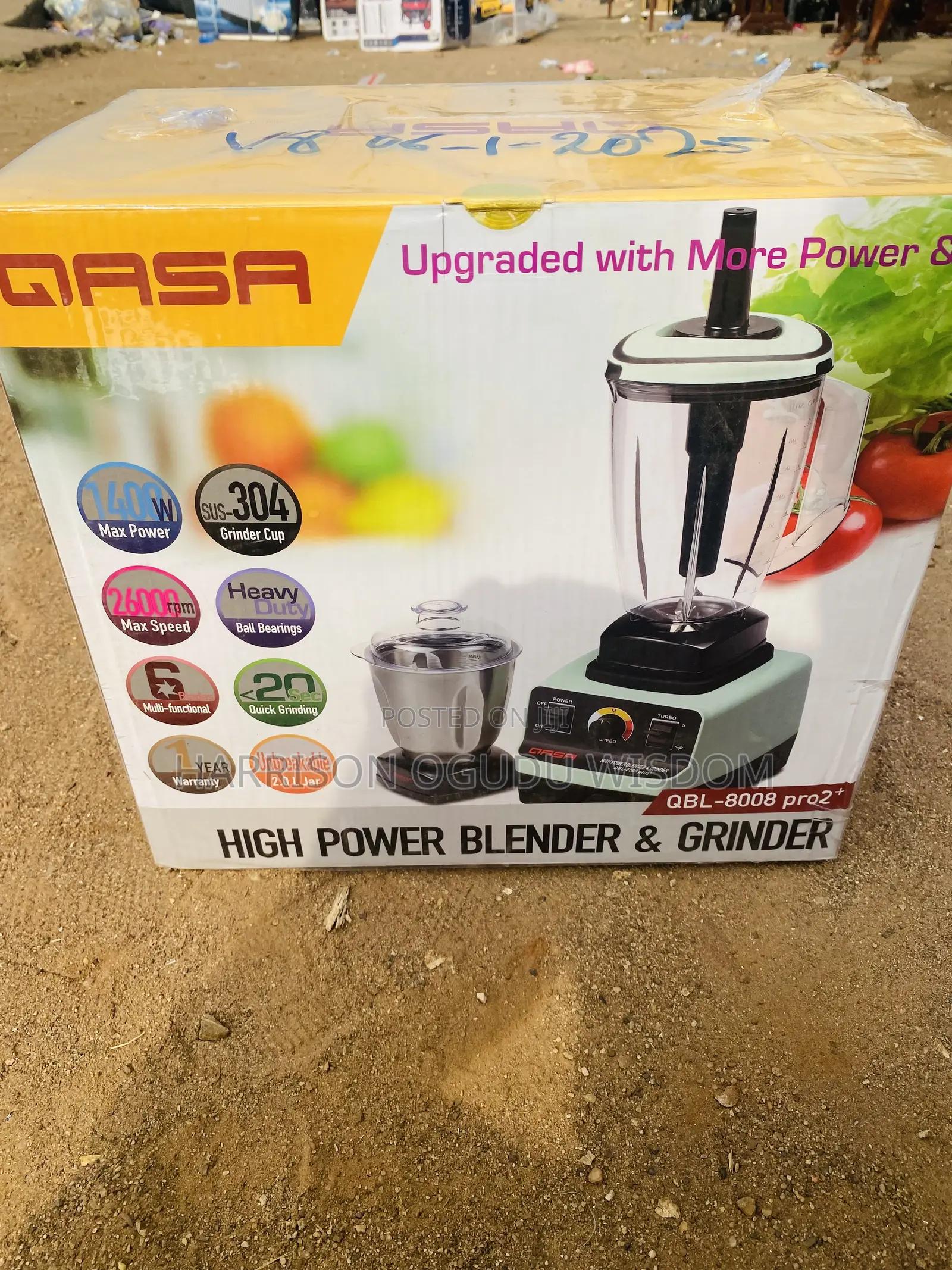 Original Qasa Blender Available