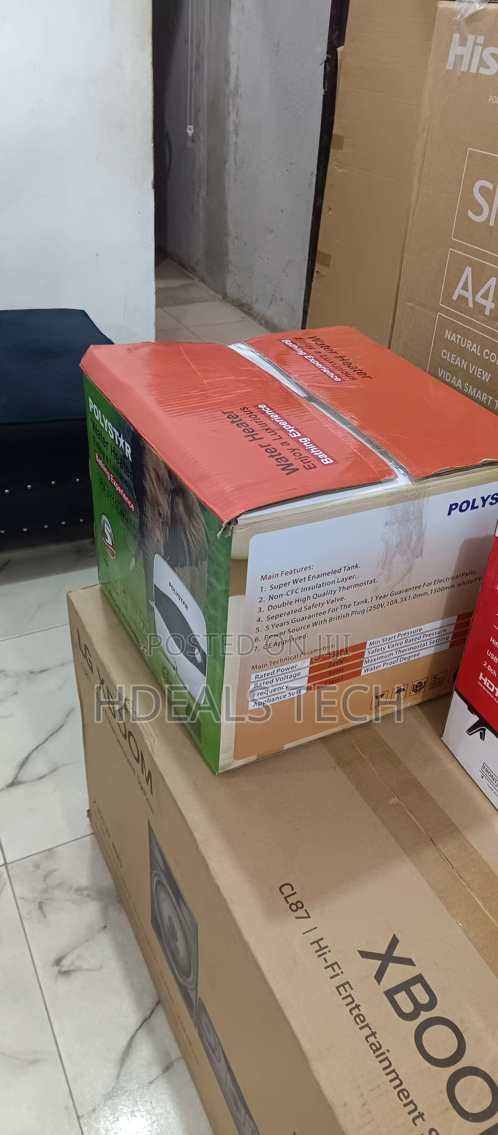 Polystar Water Heater Smart Choice Pv-Jy15lwh