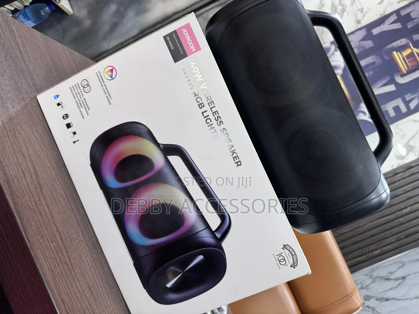 40W Wireless Speaker With RGB Lights