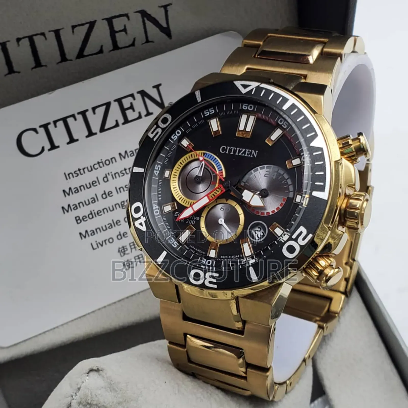Original Citizen Gold Chain Watch Available in Store