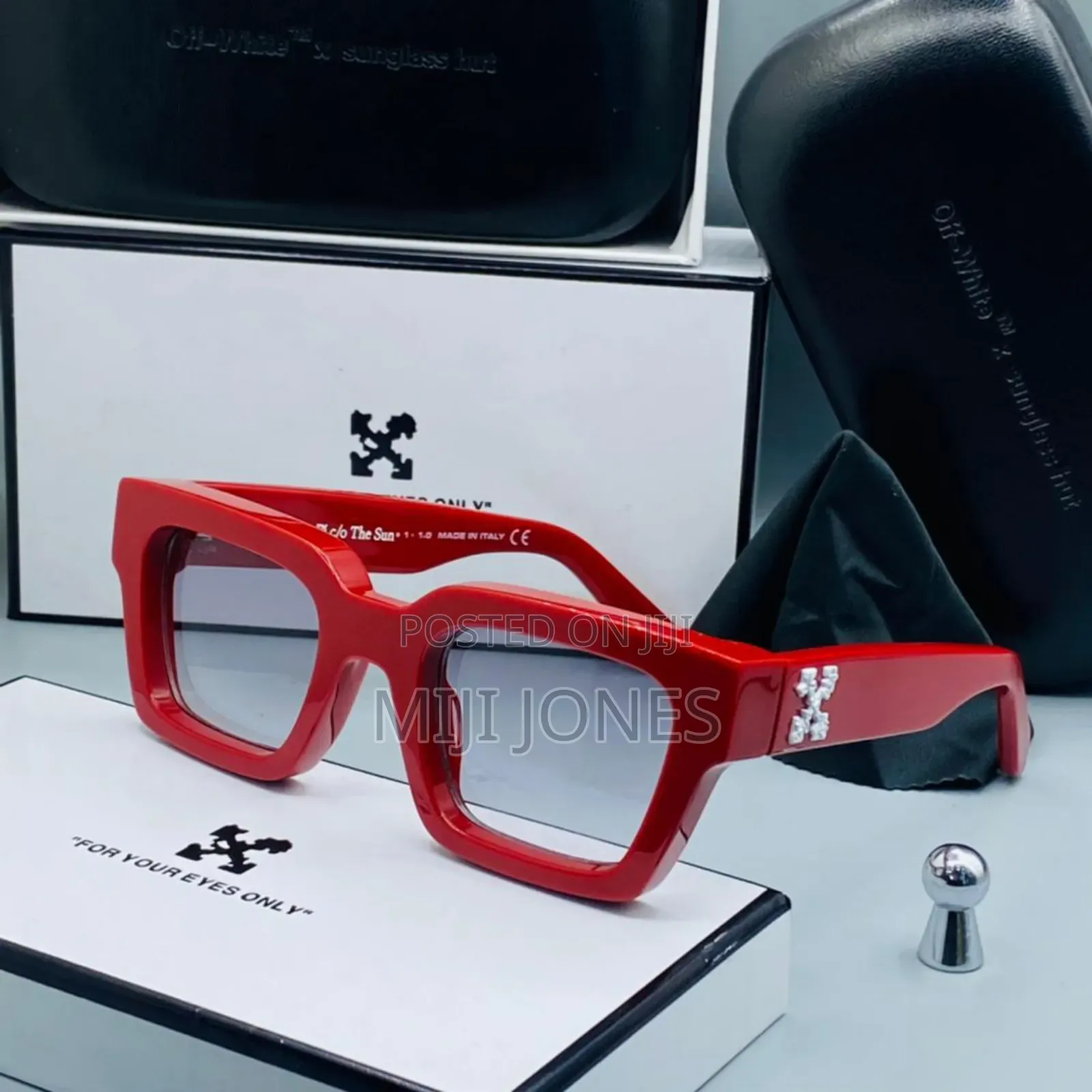 Red  Frame OFF WHITE EYEWEAR