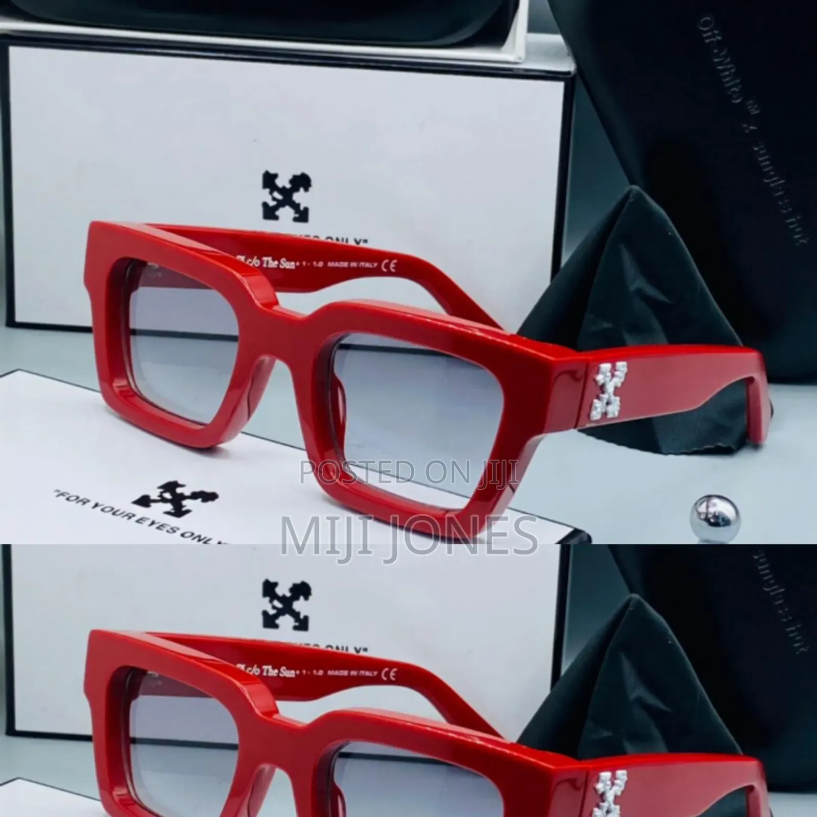 Red  Frame OFF WHITE EYEWEAR