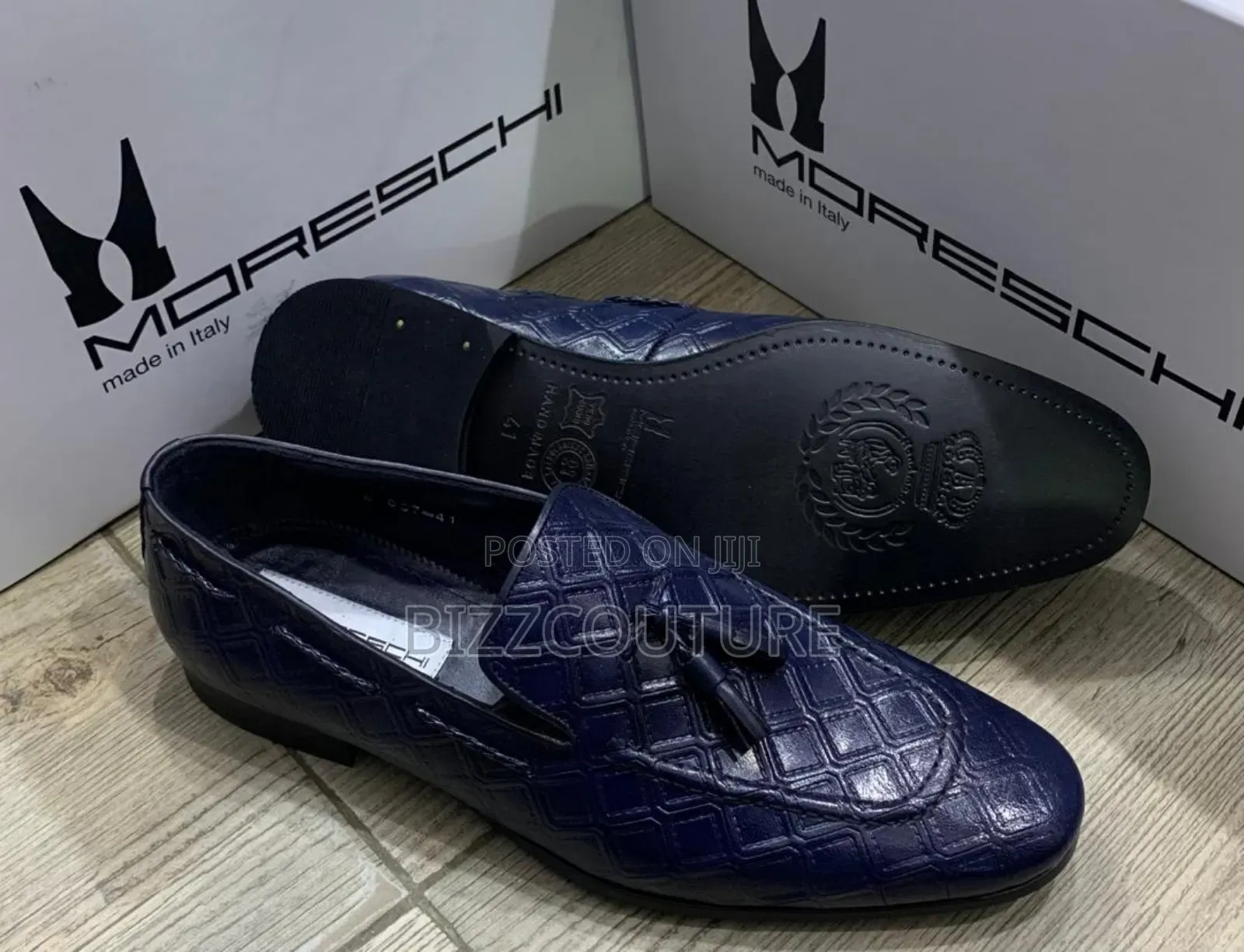 Original Italan MORESCHI Loafers Available in Store