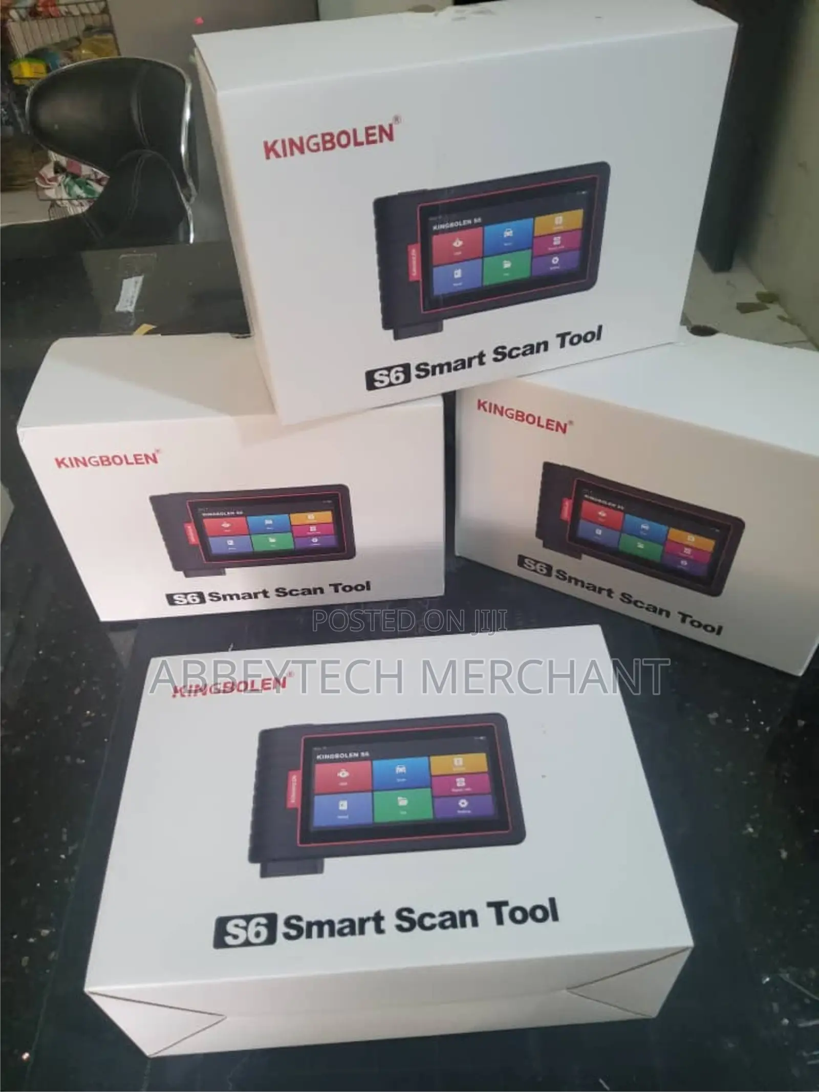 Kingbolen S6 Cars Scanner All System 28 Resets Wit Immo
